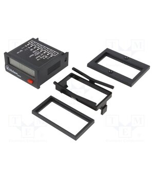 6.135.012.851 Counter: electronical; working time; LCD; Body dim: 48x24x48mm LXVqU9Z3KZrVWnzgFV5bgGJ_QDm3gkDdAawANwG-qKU
