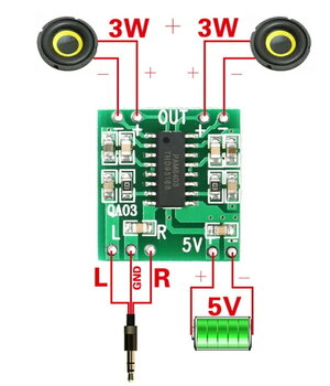 Audio stiprintuvas modulis 2x3W 4-8Om, PAM8403 mait. 5V (g.b. USB) ABA01+1.jpg