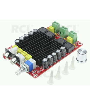 Audio amplifier TDA7498 Class D 15-34VDC 2x100W 8Om ABA06+1.jpg