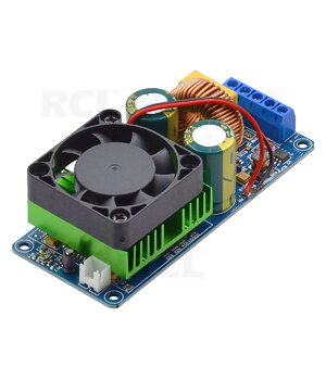Audio amplifier class D, 500W, +/-65VDC, IRS2092S mono, with LM3886 ABA061.jpg