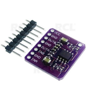 Audio stiprintuvas CJMCU-1308 ausinėms stereo su TDA1308 AB klasė ABA09.jpg