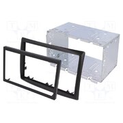 381250-06 Radio frame; Renault; 2 DIN; black tyboqgr-UBVjqH5dLqGWROHLi9GLQCWtU9jf8HqlULQ
