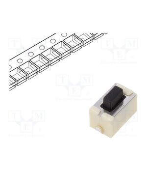 EVQPE105K Microswitch TACT; SPST; Pos: 2; 0.05A/12VDC; 6x3.5x3.5mm; 5mm EO6-IsYnljdI6NK7ydqboY-AYJZbvep-z2Er7tzWl4A