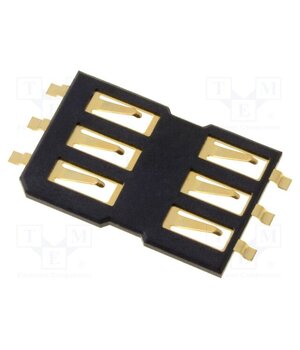 115E-AEB0-R01 Connector: for cards; SIM; without cover,without ejector; SMT a6NcrhpVBEIV0dBmp1v-zbFZJmMnuF8-9TuImiTNOGA