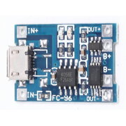 Lithium battery charging/discharging module, with micro USB input 1seg. ABPL01.jpg