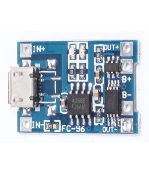 Lithium battery charging/discharging module, with micro USB input 1seg. ABPL01.jpg