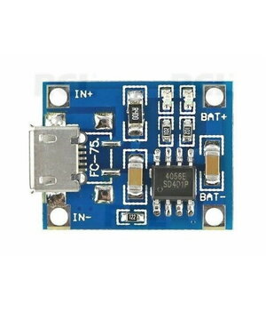 Lithium battery charging/discharging module with micro USB input connector 1seg., 1A ABPL01S+1.jpg