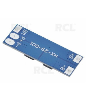 Lithium battery charging protection module for 2S, 3A, 2x18650 batteries

 ABPL03+1.jpg