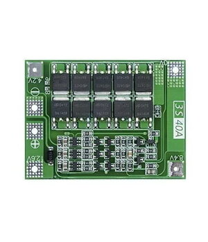 Charging and protection module for 18650 lithium batteries STANDART BMS, 3S 40A ABPL03_40+1.bmp