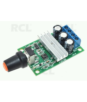 GALIOS / ĮTAMPOS (variklių greičio) reguliatorius DC PWM 3A Uin:10...36V 80W PWM: 5...100% ABREG02.jpg