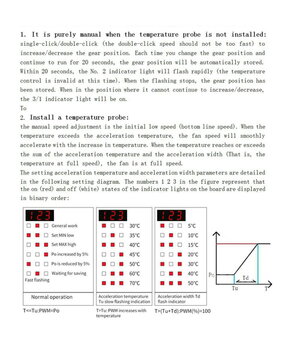 Ventiliatoriaus greičio PWM reguliatorius su temperatūros jutikliu, 12V 0.8A ABREG82+3.jpg