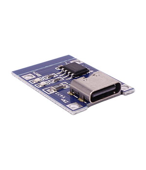 ĮKROVIMO modulis ličio akumuliatoriui USB-C, 1A 3.7V, TP4056 ABRM252_3+1.jpg