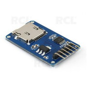 micro SD KORTELĖS SKAITYTUVO MODULIS skirtas ARM AVR PIC - Arduino ABSD03.jpg