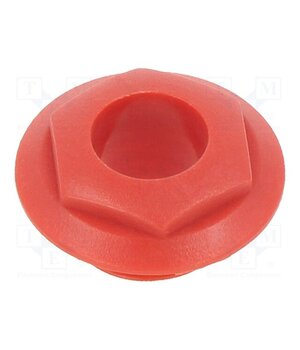 CL14218R Nut with external thread; red; Jack socket; S4 9d4RYFpaZ41jMZWWsqj9td2kUY9RYd2CnRxXFzo5Z9w