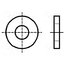 1271148 Washer; round; M12; D=30mm; h=3mm; steel; Plating: zinc; BN 737 lHEBKS9gcb1gwUbeHTWZxtbFRdXOHjf5t-AdIOO9Cbw