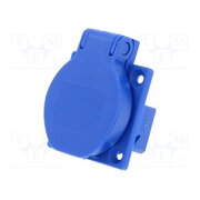 1040-0B Connector: AC supply; socket; 2P+PE; 250VAC; 16A; blue; PIN: 3; M-BOX upWwk1FcuhNvAXONJI_vPpd1J7d074p2QjNyosFDwrc