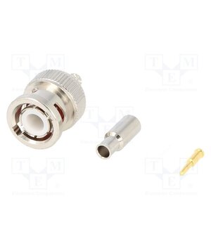 B1121E1-ND3G-5-50 Connector: BNC; plug; male; straight; 50Ω; crimped; for cable; POM sV-2ytOwT3LuCdZ--sHtU2cR-NgWOXia1OnCAeiygc0