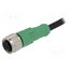 SAC-3P-10,0-PVC/M12FS Cable: for sensors/automation; M12; PIN: 3; straight; 10m; plug Hx8lmuE9xblsCwR05j64kFWHDBa7xnSNDnBSGlAqHdw