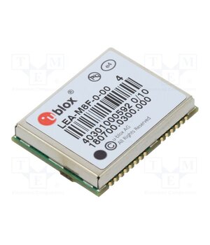 LEA-M8F-0-00 Module: GPS/BEIDOU; ±2m; NMEA,RTCM,UBX; -165dBm; 3÷3.6VDC; SMD EhjCDCFyjc_Unb4lU-mY25rL3fHc3XSVSI14OId51so