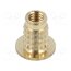 003M5 Threaded insert; brass; M5; BN 37896; L: 10.1mm; for plastic GUwy8GgAAm4bBZIEHg9qR5trPDqOFIuVGIhZ8BEBuD4