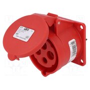 324-6 Connector: AC supply 3-phase; socket; female; 32A; 400VAC; IP44 bD2KsEwOAYjUcVXN8Zcu1hZA2XzmhV1qOk7XAw3fkrY