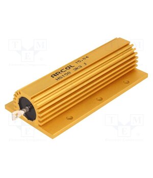 HS150 3K3 J Resistor: wire-wound; with heatsink; screw; 3.3kΩ; 150W; ±5% XTcmK7Zdpf-bLBtdfh_ks4b1Cv5M7H_qFF6k19QAPqo