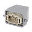 75009635 Connector: HDC; plug; male; EPIC KIT; PIN: 6; 16A; 500V; 6+PE; M20 W2m_dbkONJxfqk5gsnlNb_FcmoF1j9a5HJQM-i4cefA