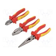 40603GP Kit: pliers; insulated; 3pcs. MEQw1JEgnQ90dAzOvQX8z7eF76YWMuxOsz7au7SCjME