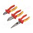 40603GP Kit: pliers; insulated; 3pcs. MEQw1JEgnQ90dAzOvQX8z7eF76YWMuxOsz7au7SCjME