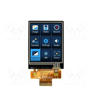 NHD-1.8-128160EF-SSXN-FT Display: TFT; 1.8"; 128x160; Illumin: LED; Dim: 34.7x47.75x3.6mm UdTPqTHg2HSDDNAJY8jUyP2NMDsd3QyObSAcQJW_KkA