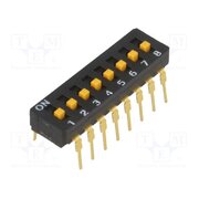 A6D-8103 Switch: DIP-SWITCH; Poles number: 8; ON-OFF; 0.03A/30VDC; Pos: 2 Q3gTHU33xnE2ypWeXXUeudMKaSrwsbr8F1NkIXlIXyQ