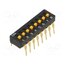 A6D-8103 Switch: DIP-SWITCH; Poles number: 8; ON-OFF; 0.03A/30VDC; Pos: 2 Q3gTHU33xnE2ypWeXXUeudMKaSrwsbr8F1NkIXlIXyQ