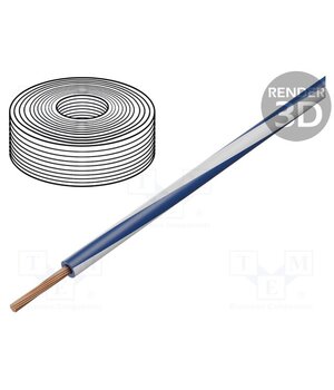 51415 Wire; H07Z-K; stranded; Cu; 4mm2; LSZH; dark blue-white; 450V,750V 4uthXf0jMM0O3rJJtl76kBfyzOHD-RrvwgVCYgqMGyg