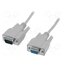 AK-610203-020-E Cable; D-Sub 9pin socket,D-Sub 9pin plug; 2m; grey 1WLOa8X1z5fEO7rkj32PTiW2E4zS5is7VYeYl7RQw70