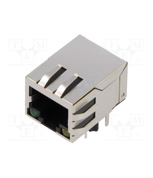 MTJ-88TX1-FSD-PG-D1LH-M4C Connector: RJ45; socket; PIN: 8; shielded,with LED; 8p8c; THT KKKteuBrDru5u26DIgcK23lsEjgACdbru5O78bHpNOw