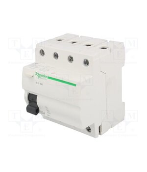 A9Z01463 RCD breaker; Inom: 63A; Ires: 30mA; Poles: 4; 400VAC; IP20; 1÷25mm2 LOGwYzV7KriIfB5XzPwXGVYVQHfyENebeci3GRknab0