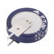 KR-5R5V155-R Supercapacitor; THT; 1.5F; 5.5VDC; -20÷80%; Ø19x19.7mm; 30Ω; KR GO4uTXB3I5fFTosEI9mjC7VSdgkGnLOeLA3ZdvSBcjw