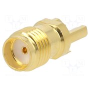 BU-1420771831 Connector: SMA; socket; female; card edge; horizontal; 50Ω; SMT Q8DNcFuPIWc93J4xjPWa4HyhvMON_UqoXwDu1GX7JM0
