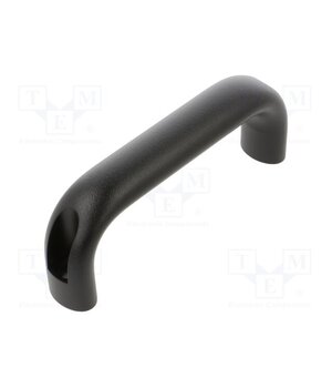 GN 565.1-26-132-SW Holder; aluminium; black; H: 55mm; L: 146mm; W: 26mm; GN 565.1; handle fi_211kRUL7ZZVop2QfJp8JEu_-GTG977CWH6FrUdBM