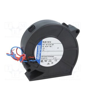 RL48-19/14 Fan: DC; blower; 24VDC; 75x75x27mm; 28m3/h; 51dBA; ball; 4400rpm kWkEGp-T7FsOiVivtA_d5HtoXryx2HxOTRU5jIl1OUA