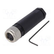 PXPPAM08FBF03AST Connector: M8; female; PIN: 3; 60V; IP67; for cable; plug; 3A iizh9MRIU0V03SZ7LaTJau67lCJvjtHdco164-U3pzc