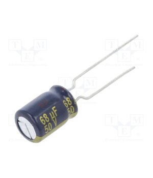 EEUFR1H101B Capacitor: electrolytic; low ESR; THT; 100uF; 50VDC; Ø8x11.5mm upApZ8f-cORq6DFCwSMMXfWPsT7ZFha79eQWcVf9SVU