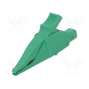 66.9575-25 Crocodile clip; 32A; 1kVDC; green; Grip capac: max.30mm 6U5vEeIb7GqDP6KIK7njeTsIa9H2hMn_x9UHvMAZ6fg