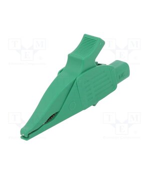 66.9575-25 Crocodile clip; 32A; 1kVDC; green; Grip capac: max.30mm 6U5vEeIb7GqDP6KIK7njeTsIa9H2hMn_x9UHvMAZ6fg
