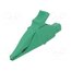 66.9575-25 Crocodile clip; 32A; 1kVDC; green; Grip capac: max.30mm 6U5vEeIb7GqDP6KIK7njeTsIa9H2hMn_x9UHvMAZ6fg
