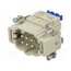 09330062678 Connector: HDC; contact insert; male; 16A; 500V; Han® ES Press kULAxUzvmZLLlMnCKtwgZ70khcu49SFroFhz9WrpV_Y