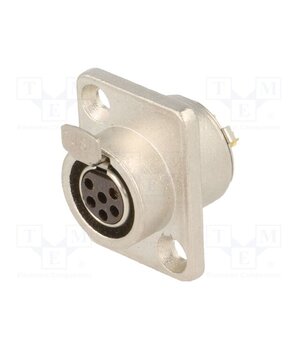 AG6FCRV Connector: XLR mini; socket; female; PIN: 6; soldering; 1.2A -7NsfS1t_W6HVroH7PRpS_LOEIq-khzQE8e3_K0jamE