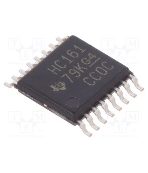 SN74HC161PW IC: digital; 4bit,binary counter,synchronous; SMD; TSSOP16; HC cX-x4QTCXvheCsuwoJxAEPkE8fP3dd04BReJcKLiYps