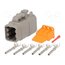 S-DTM 06-6 S Connector: wire-wire; plug; female; DTM; PIN: 6; IP68; for cable X9kVgJHTlVpBv2NM-34NLfsc0h2ub6aifDA8l943eRM