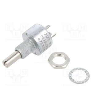 PE30L0FL472KAB Potentiometer: shaft; single turn; 4.7kΩ; 3W; ±10%; 6mm; linear swd599Cym34fe5bO4ba5MDi4d5s1UYm2yXhRnarynIg